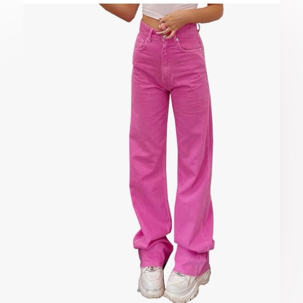 Women’s Amazon High Waisted Pink Jeans